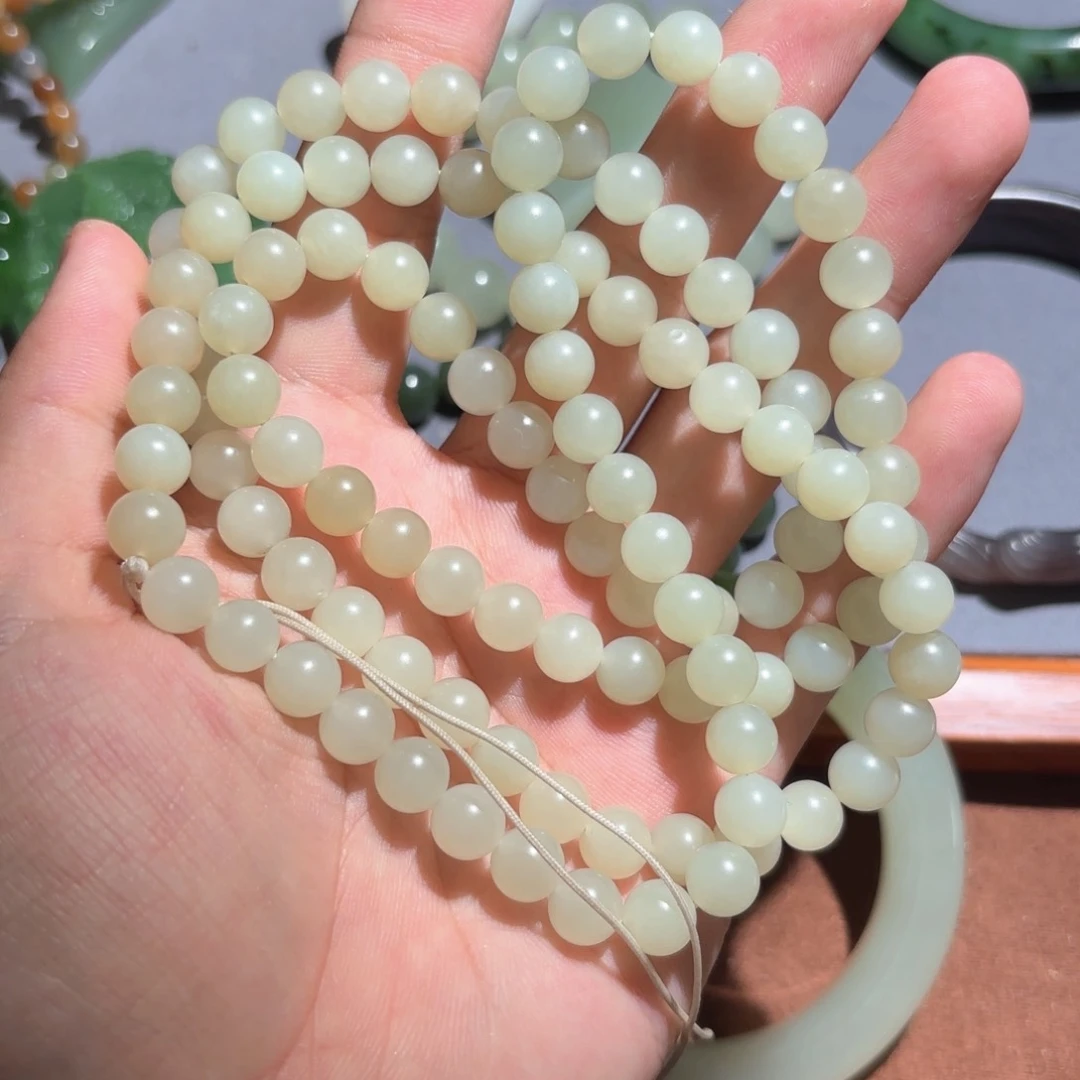 和田玉手链未镶嵌