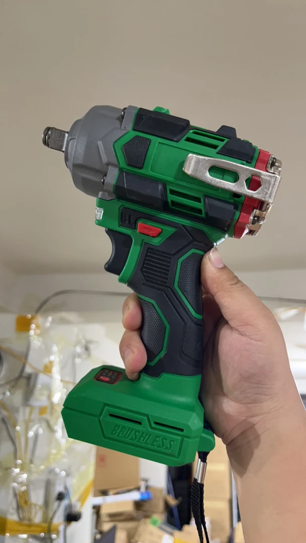 绿色电扳手裸机头1个（无电池无配件）