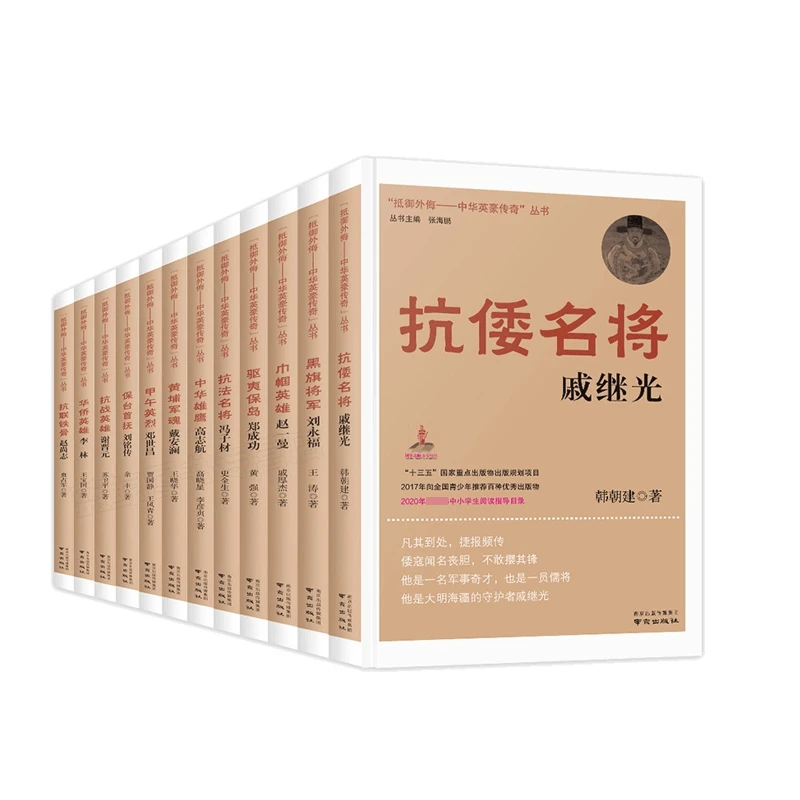 抵御外侮中华英豪传奇丛书 共10册