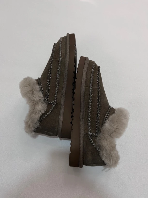 女士短腰毛里雪地靴