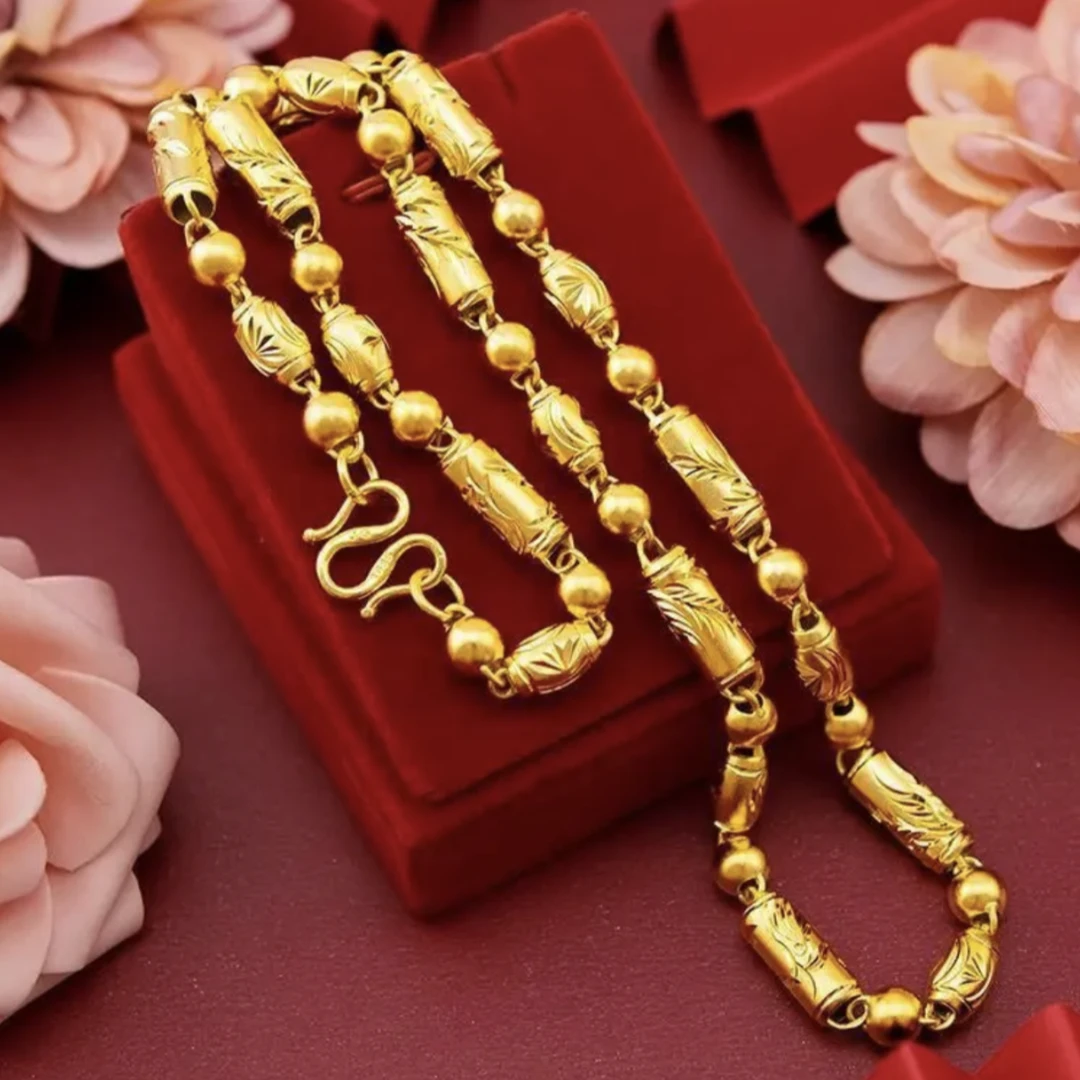 合金项链 合金材质【全家福项链】时尚经典霸气潮流磨砂精美大气