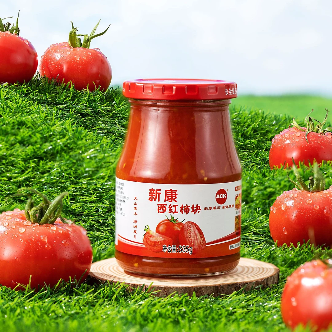 【新疆】新康番茄块335g*3罐/15罐