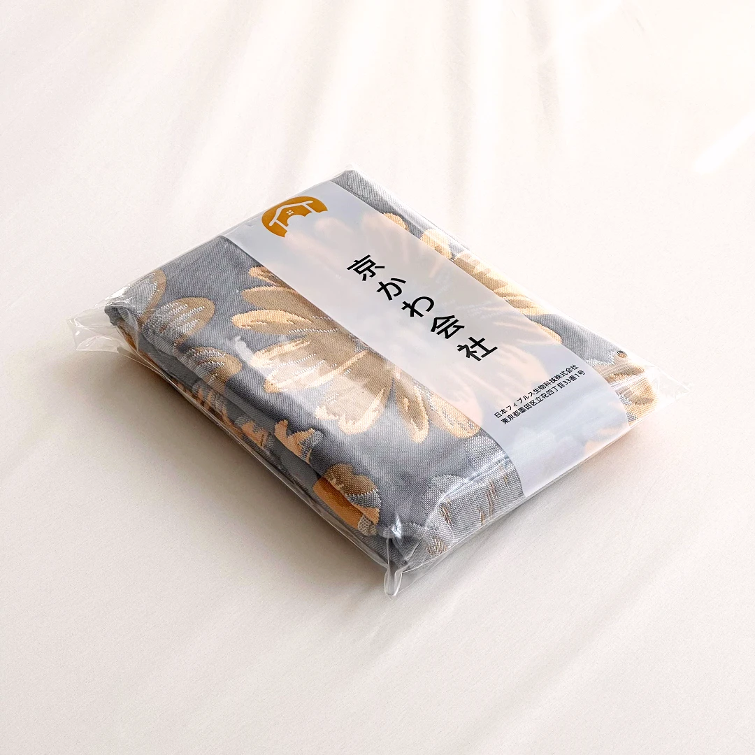 【京かわ会社】 一对装纯棉纱布枕巾 两条全棉枕头巾 荡漾