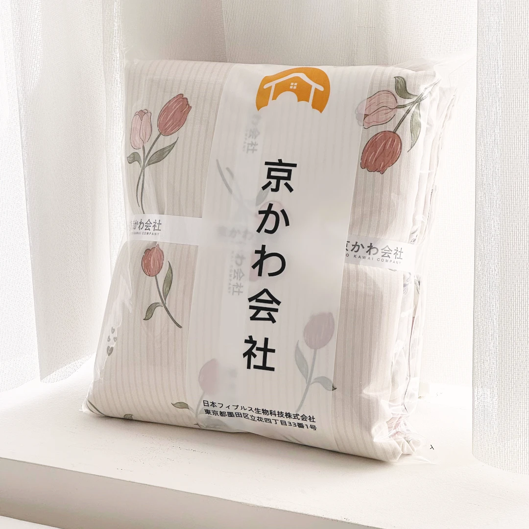 【京かわ会社】云纱棉四件套 花浅语