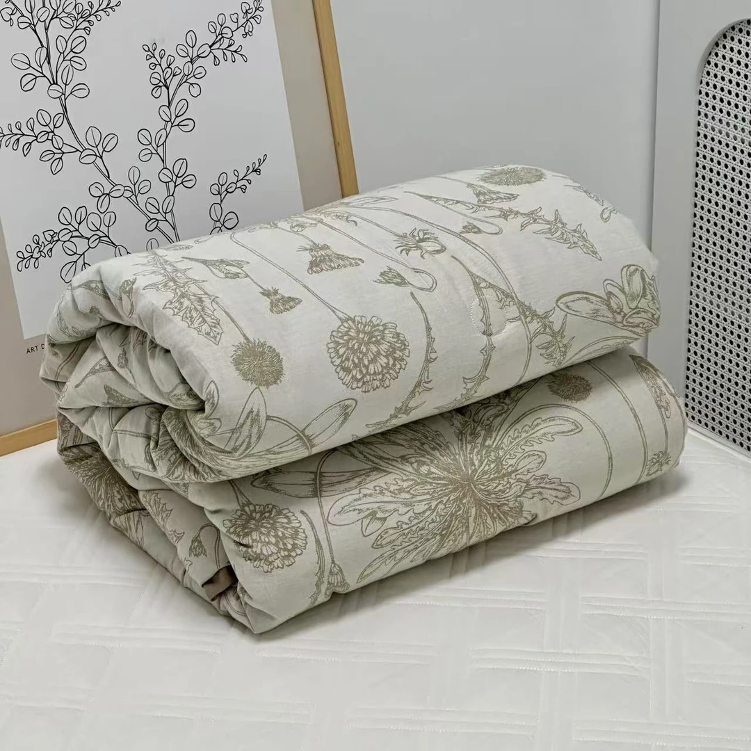 【京かわ会社】伊丽莎白驼绒被200*230cm 水木清华