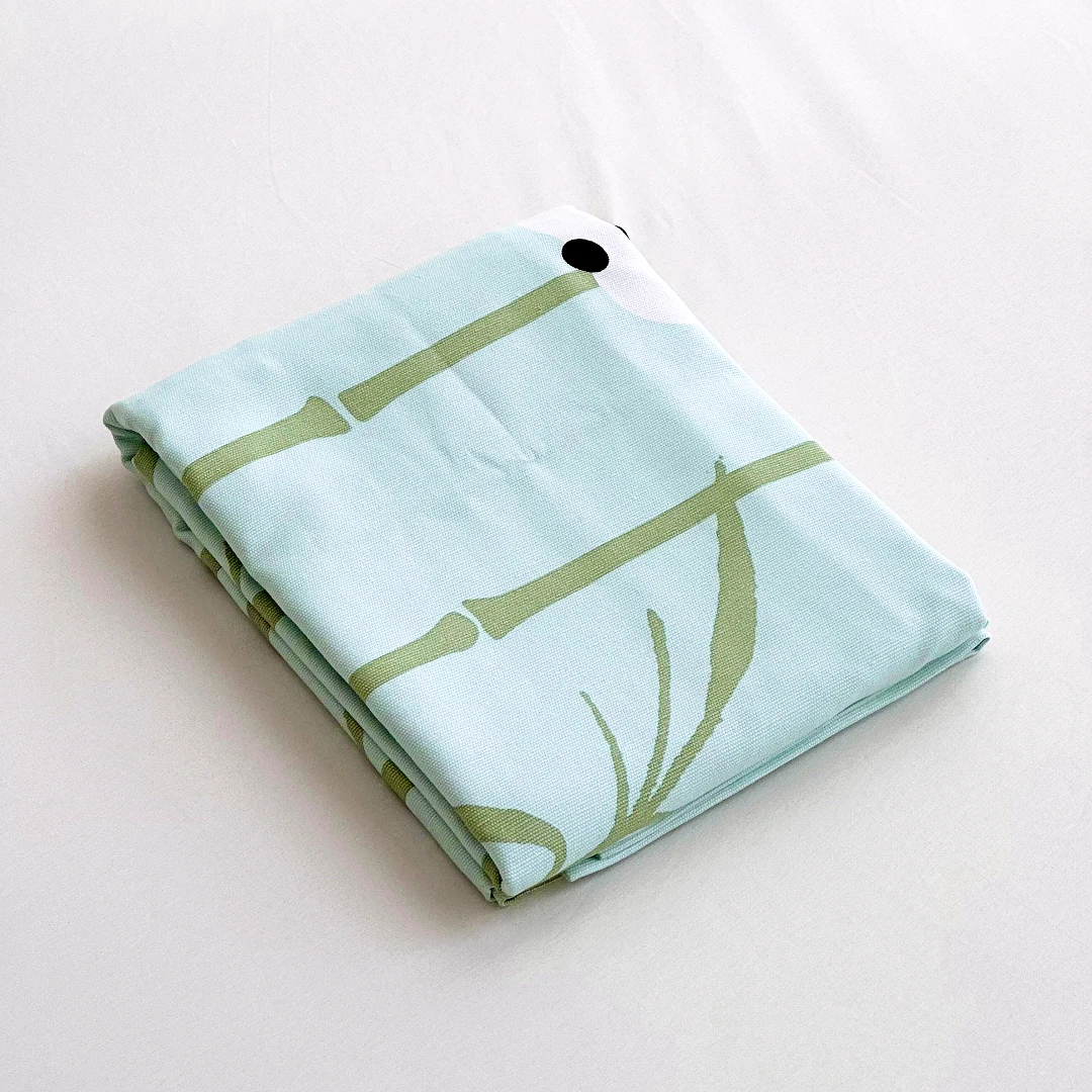 【京かわ会社】枕套50*78cm  熊猫爬杆