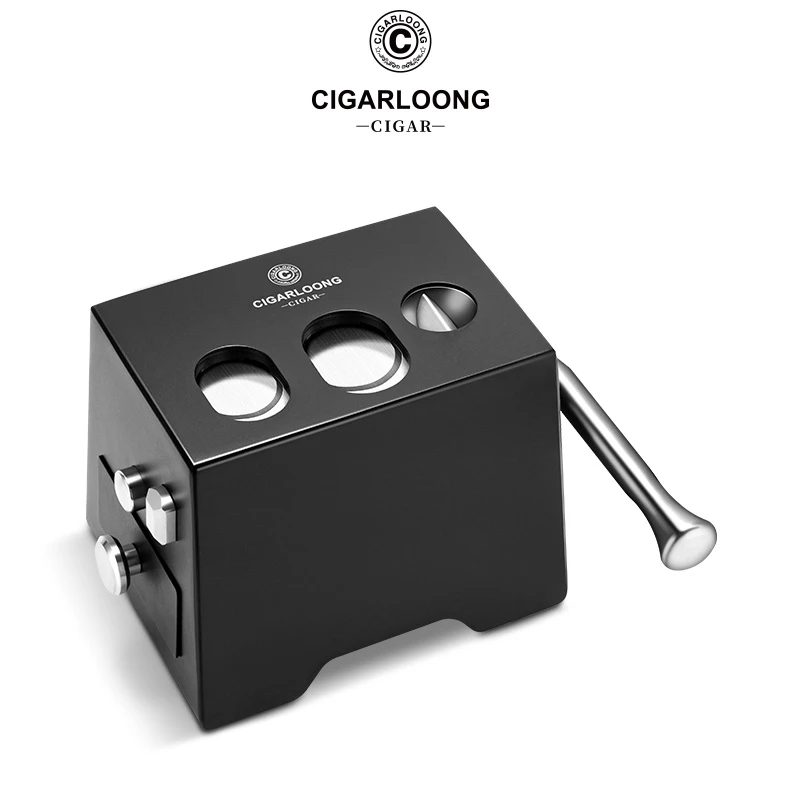CIGARLOONG茄龙台式雪茄剪锋利刀刃V型切口不锈钢雪茄剪刀雪茄钳