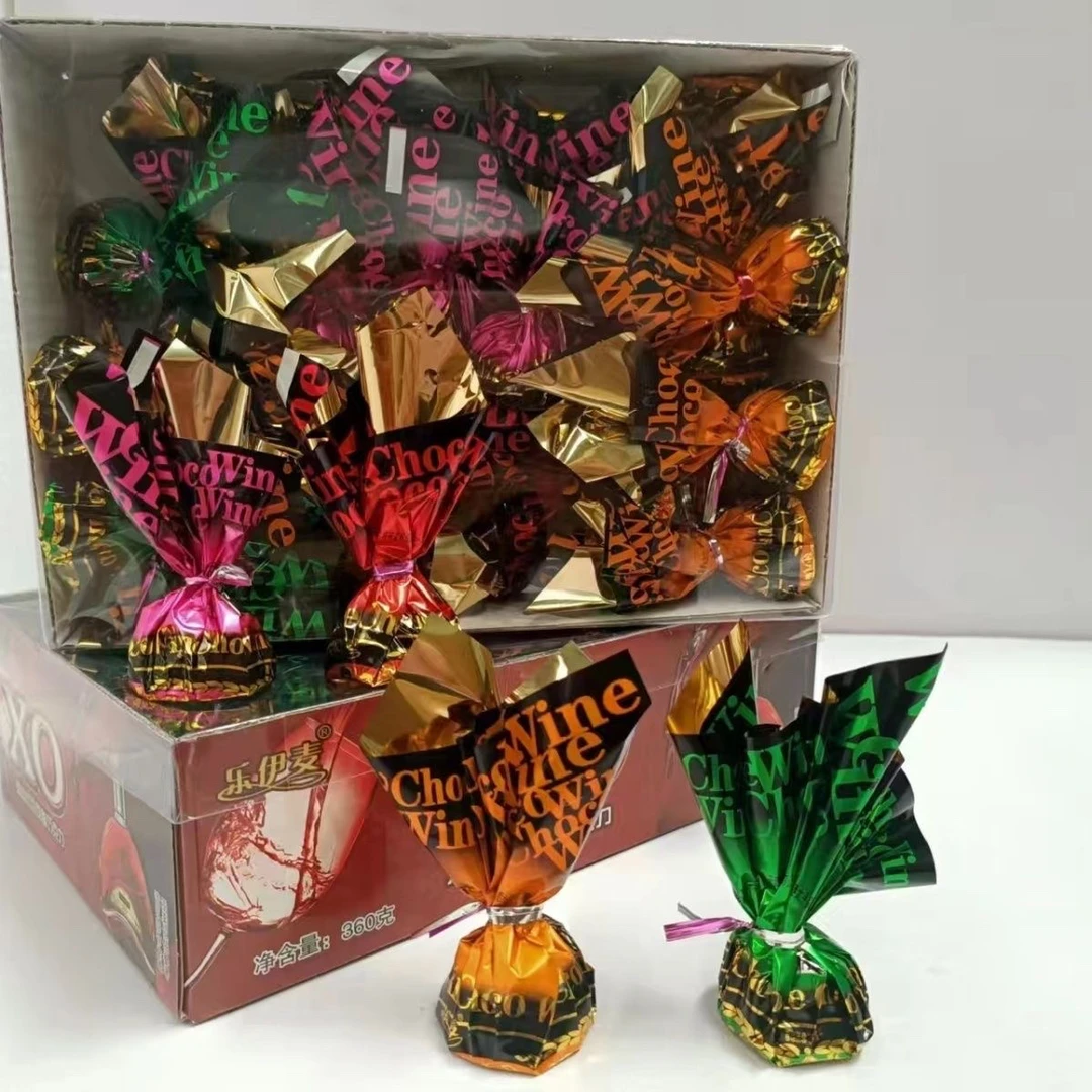 乐伊麦360g酒心巧克力盒装酒味糖果童年记忆零食美味