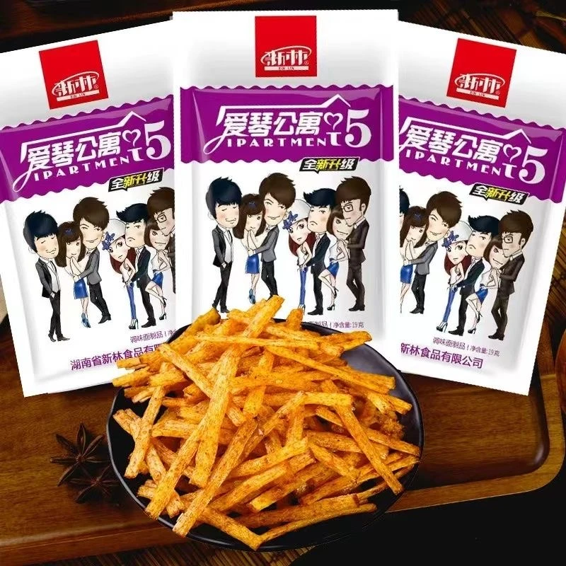 爱情公寓辣条  儿时怀旧香辣面筋零食  15袋20袋