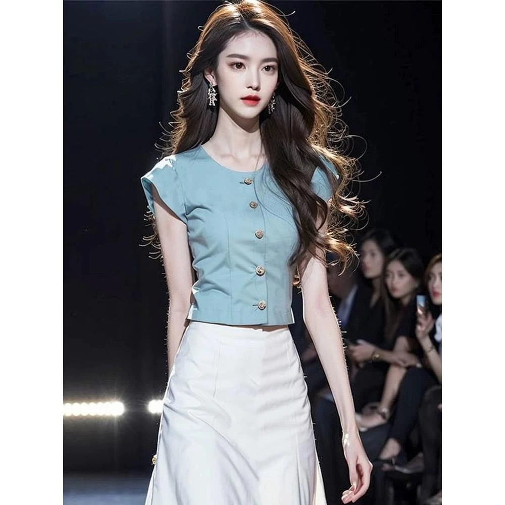 小香风女装夏季上衣小个子法式上衣入秋上衣女2025新款时尚款洋气