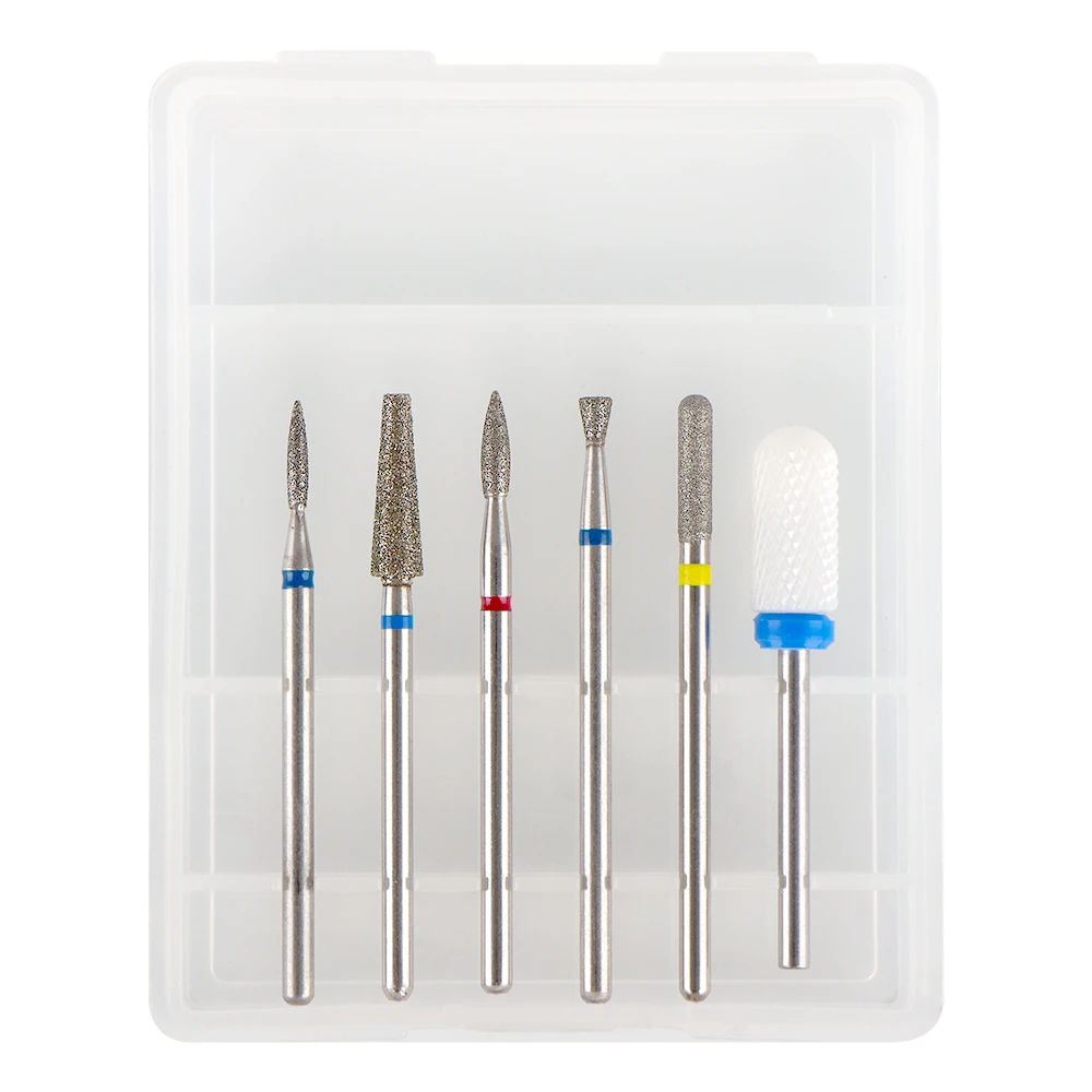 美甲前置处理打磨头套装打磨机专用去死皮毛刺指甲磨头卸甲打磨头