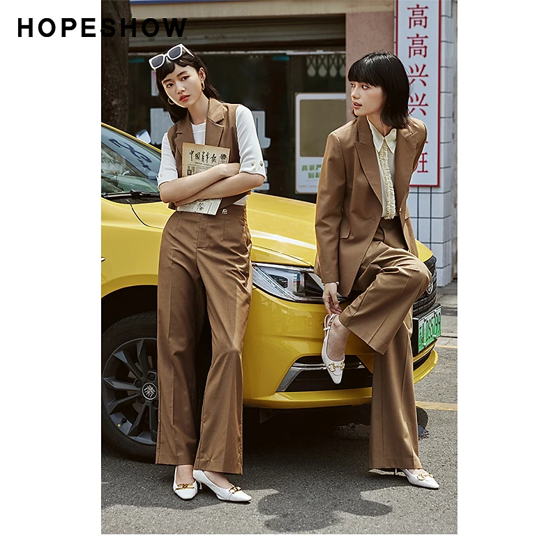 红袖高腰金属装饰阔腿长裤89223301204