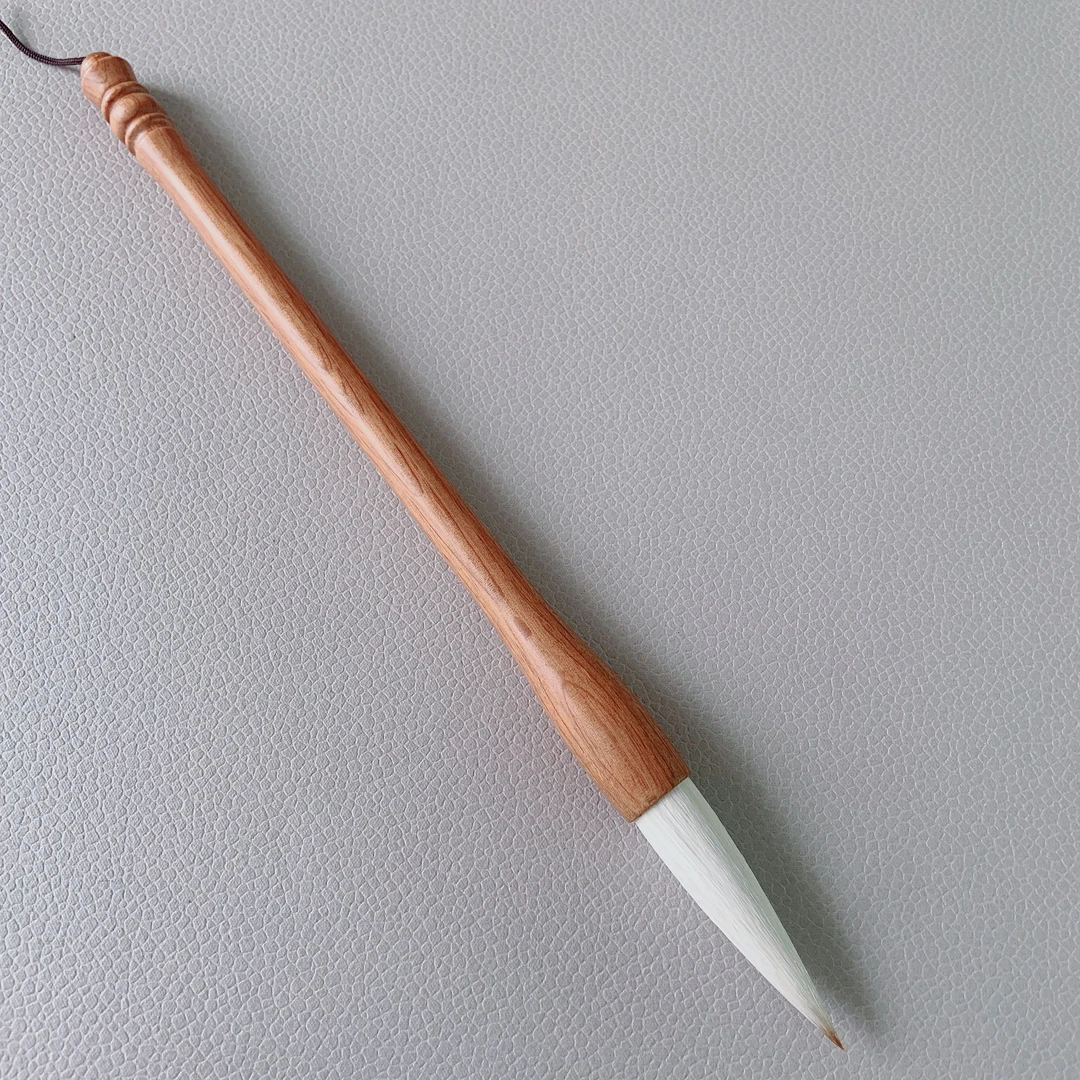 【玖云笔庄斗笔】兼毫斗笔一体木笔杆出锋6.0口径1.5