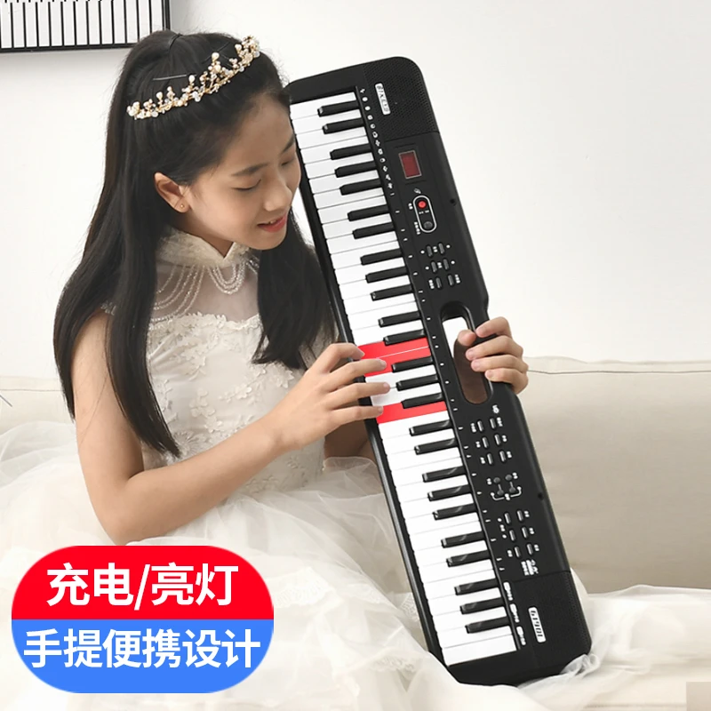 61键手提款便携式电子琴儿童早教益智玩具乐器