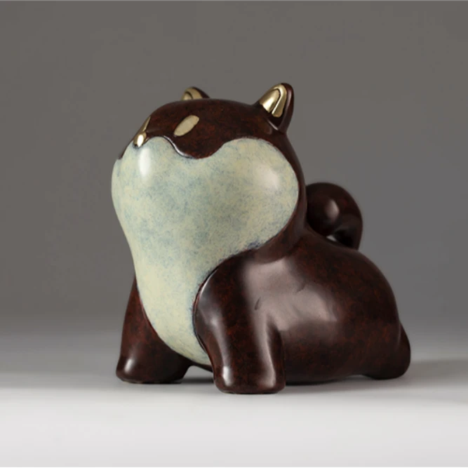 顺丰 朱炳仁铜 《小财犬系例之提拉米苏》