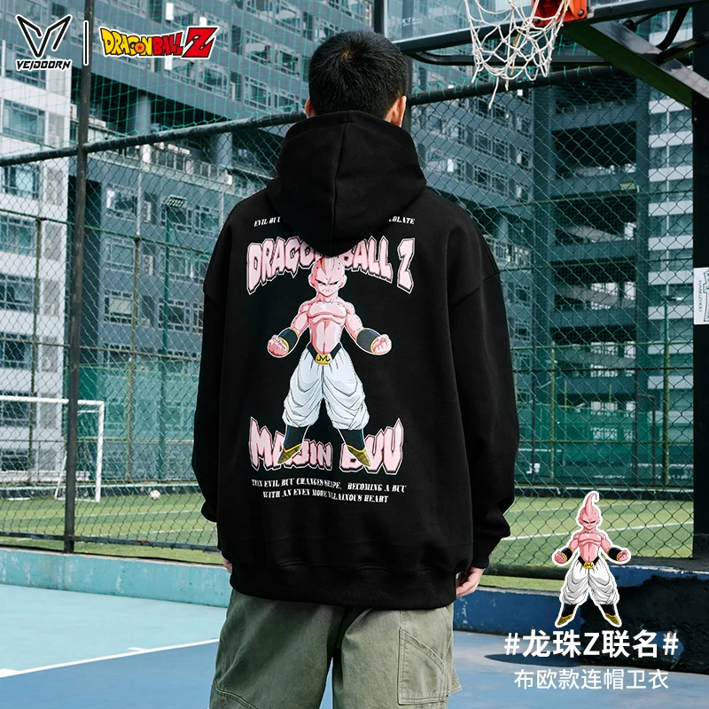 【当季新品】维动龙珠布偶卫衣龙珠联名美式潮流秋冬连帽宽松