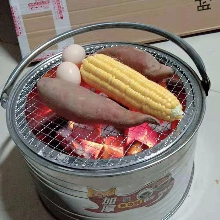 【小扬哥推荐】烤火炉 木炭炉 取暖炉 户外烧烤 烤火盆家用 移动火