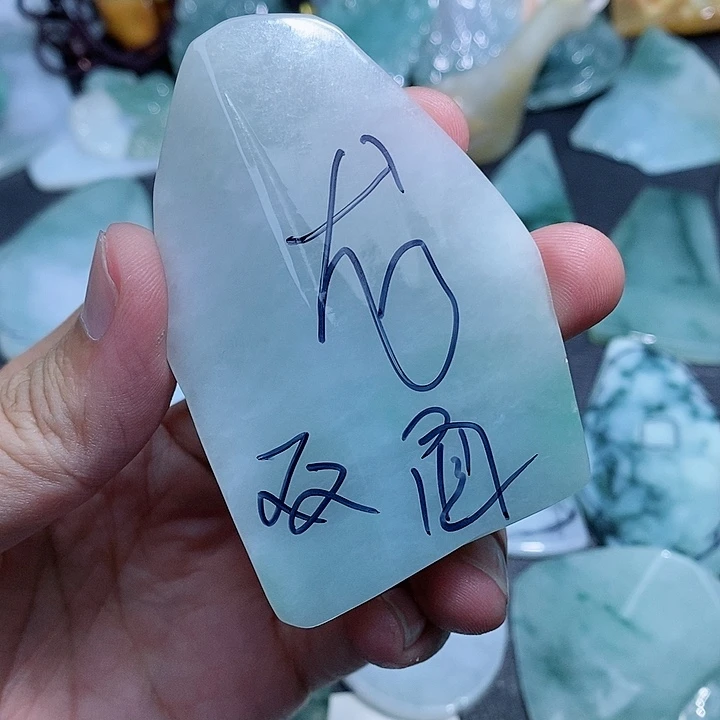定制翡翠未镶嵌风翡翠首饰
