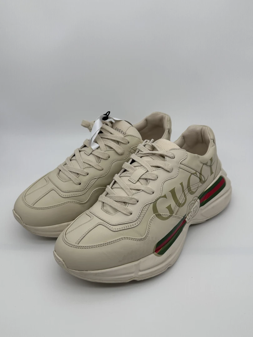 43码96新 Guccil古驰 复古logo 低帮老爹鞋 f004