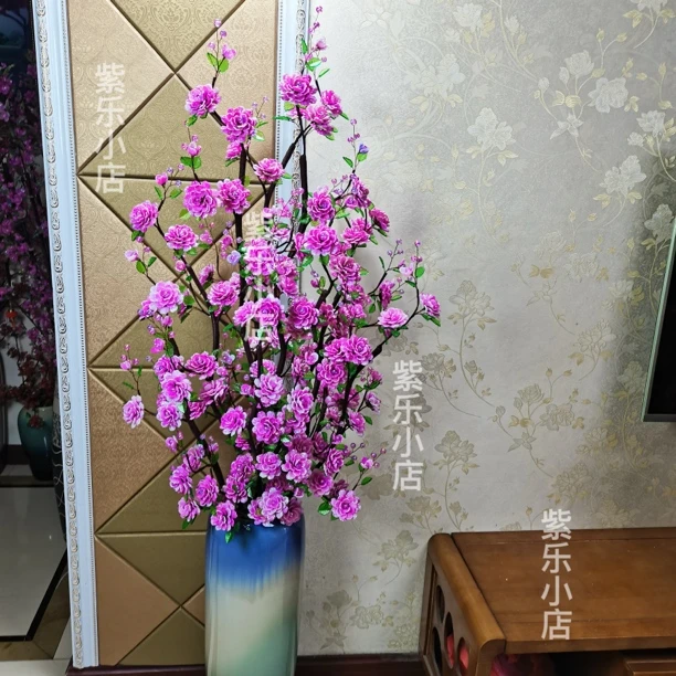 富贵吉祥渐变牡丹花落地款 手工DIY材料包(十大枝)平儿手工