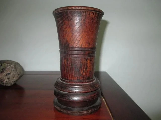 民国笔筒，17X9CM