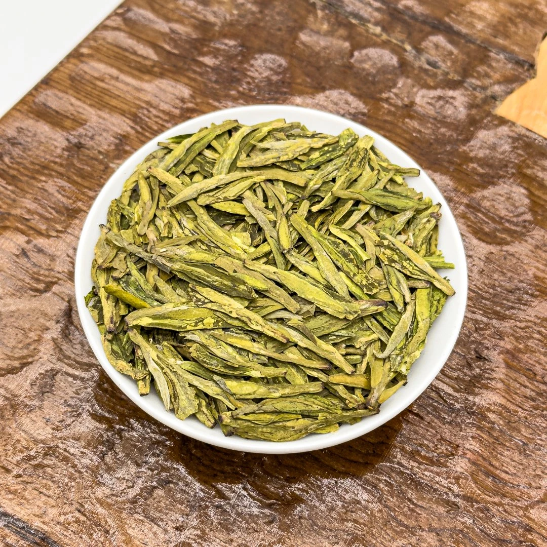 2024新茶绿茶豆香浓郁耐泡口粮龙井43茶叶罐装