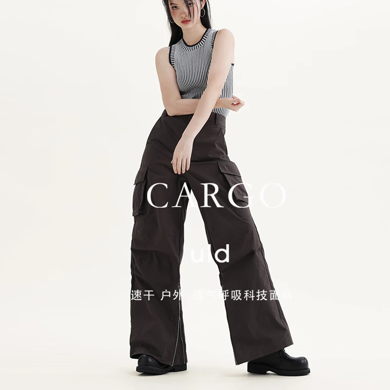 ULD/Cargo户外科技露营工装裤 vintage 男女同款
