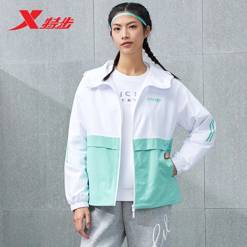 XTEP/特步保暖风衣秋季运动服防风休闲夹克毕业礼977128160256