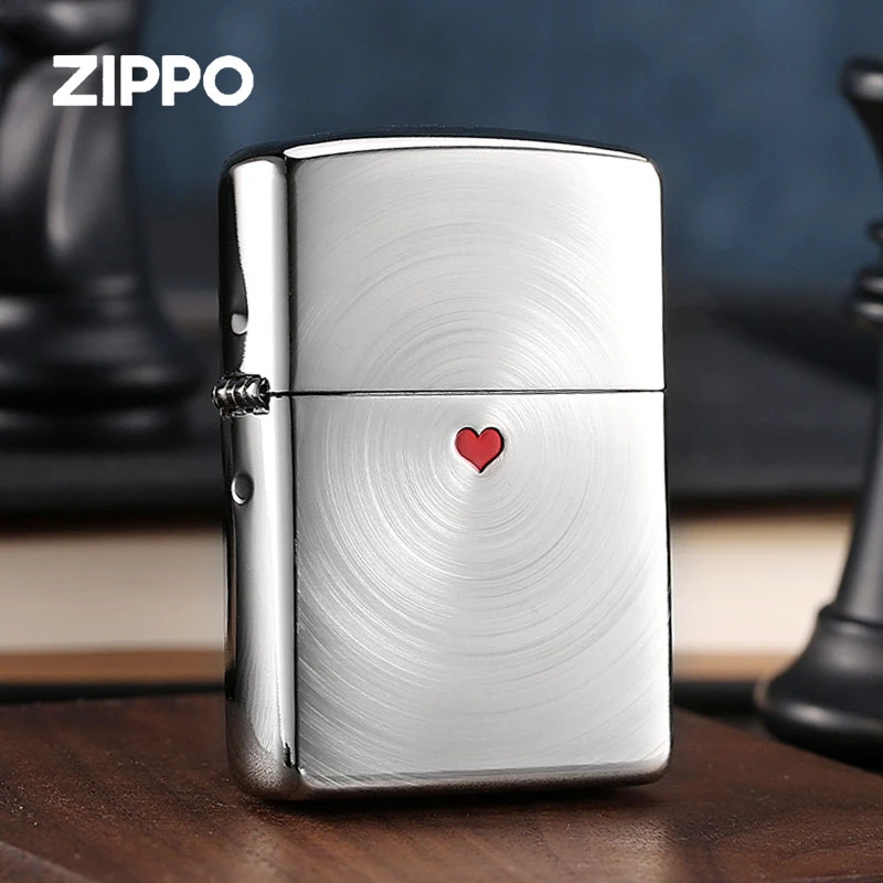 zippo正版打火机 爱情轮回四叶草官方正品防风创意送男友DY9902TQ