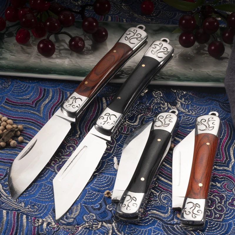 懿玺新疆包邮水果刀吃肉小刀户外多功能手工露营家用烧烤野营