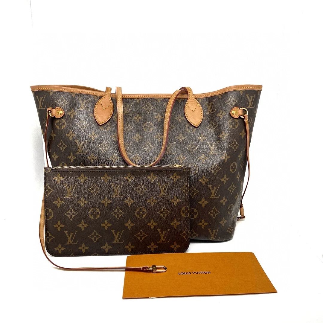 95新  LV路易威登老花nf中号购物袋