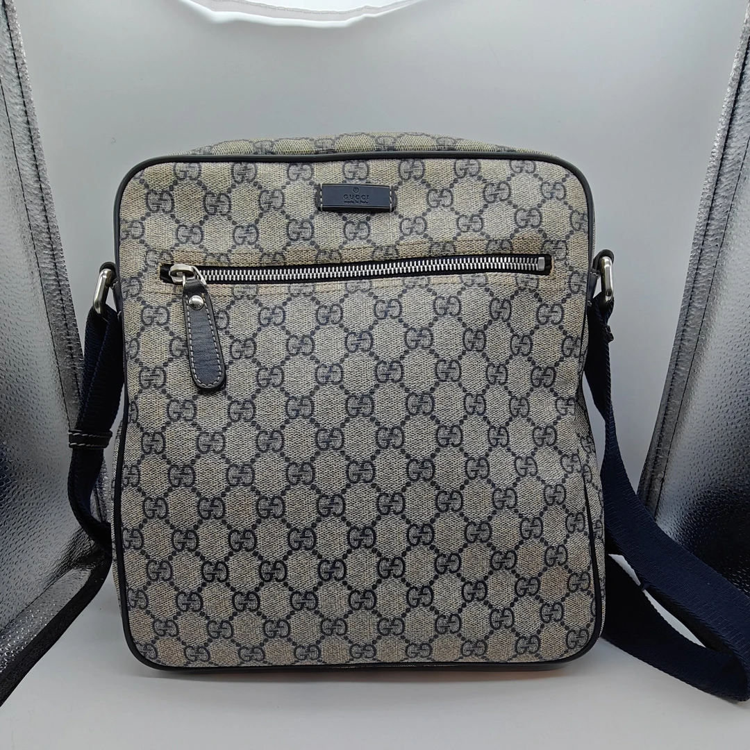 95新 GUCCI/古驰 斜挎邮差包
