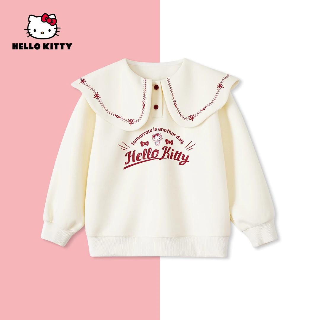 AD HelloKitty秋季女宝上衣女童装中大童儿童洋气卫衣ACYNYQ10069