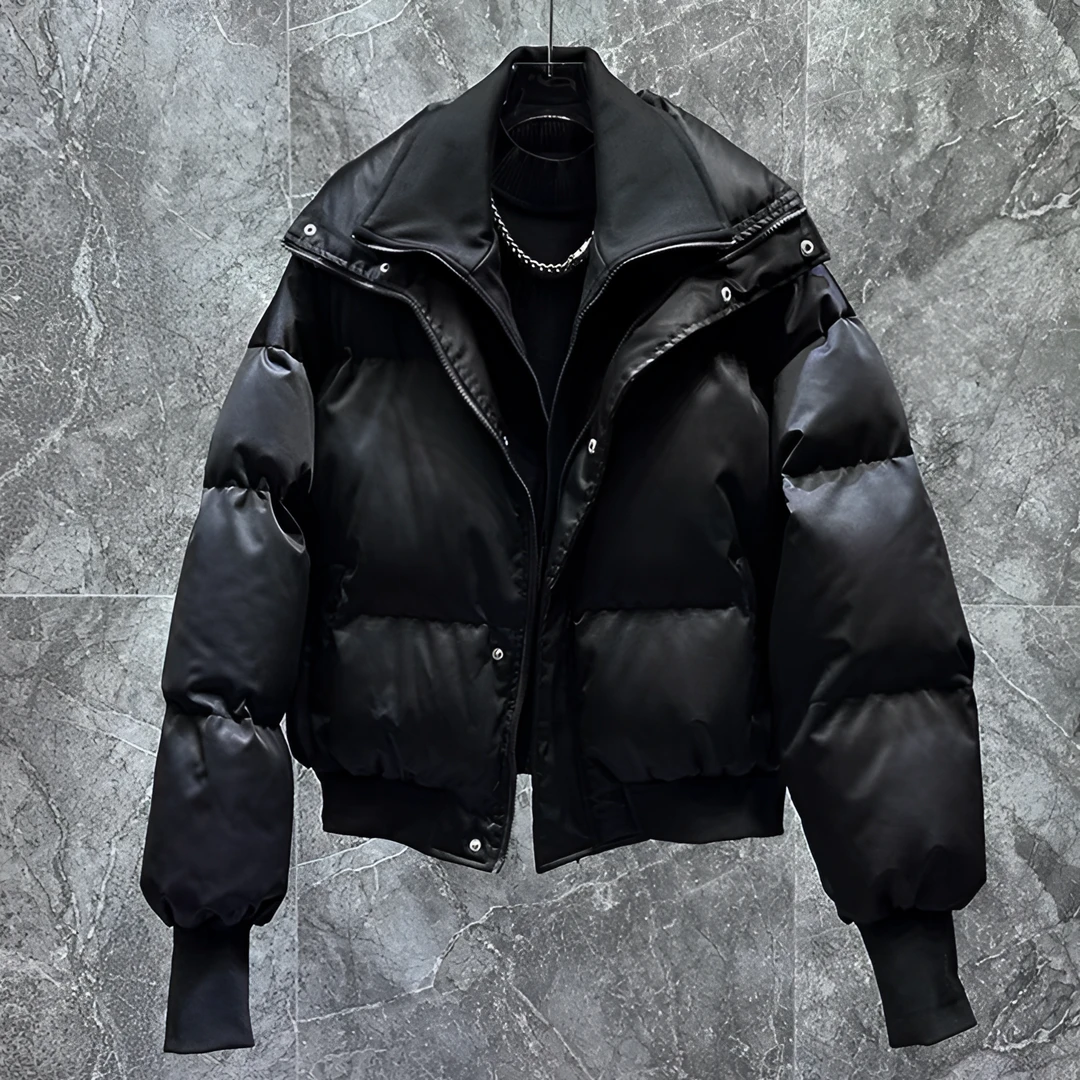 冬季加厚面包服时尚潮流情侣立领百搭韩版休闲棉衣男士大码男棉服