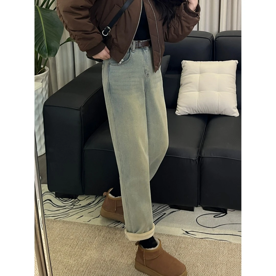 【经典主义】颜色调整很多版本的水洗牛仔裤 冬季加绒复古休闲