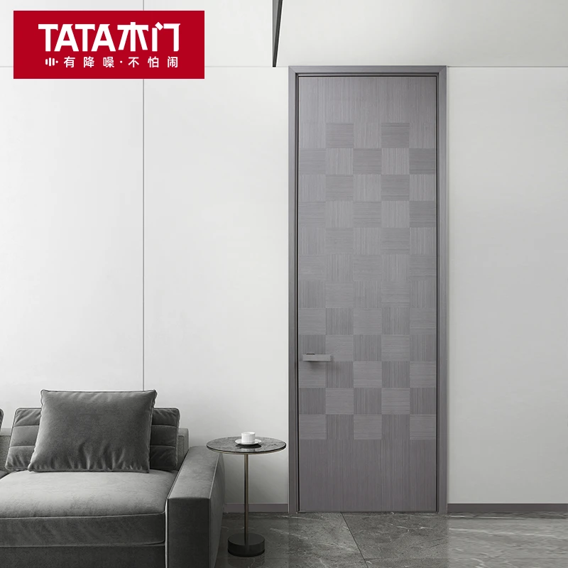 TATA木门定制室内门卫生间卧室门极简木门单开门环保系列PH005