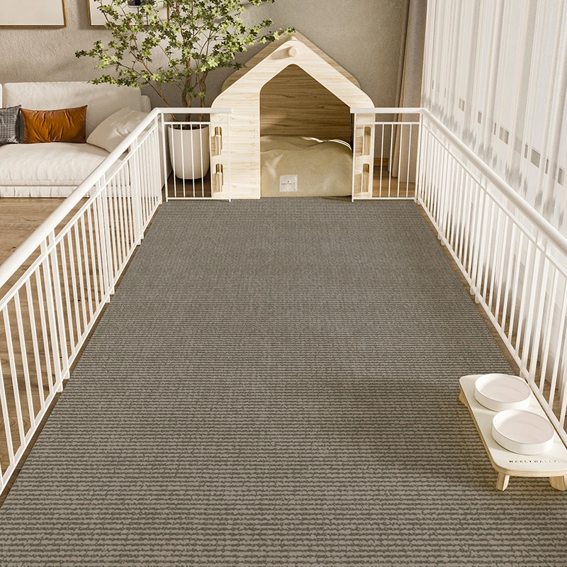 纯色宠物地垫狗狗围栏隔音防滑吸水垫养猫养狗专用可定制耐脏地毯
