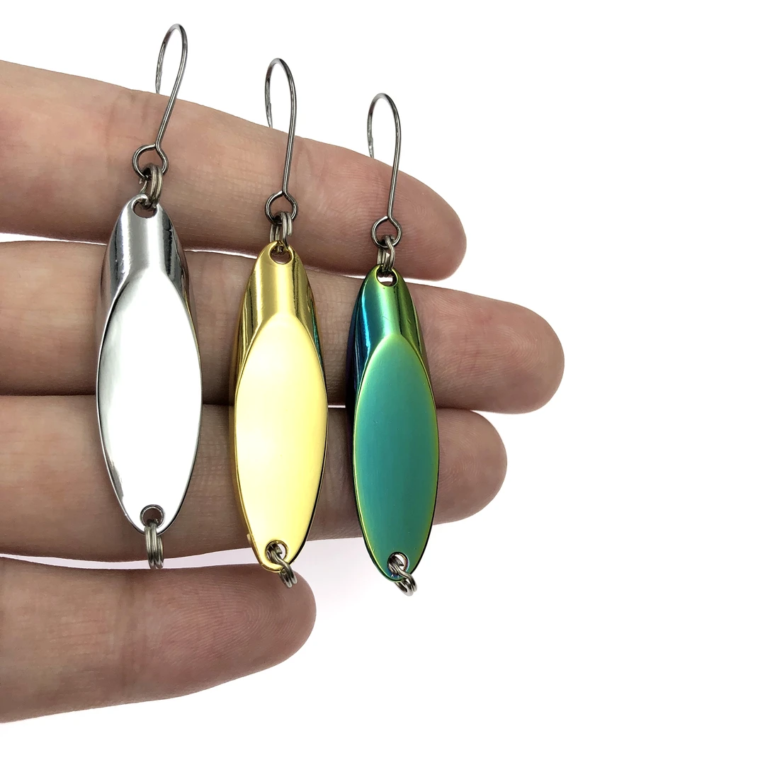 斜切亮片2克-35克奥金单钩路亚假饵马口翘嘴溪流白条远投微物淡水