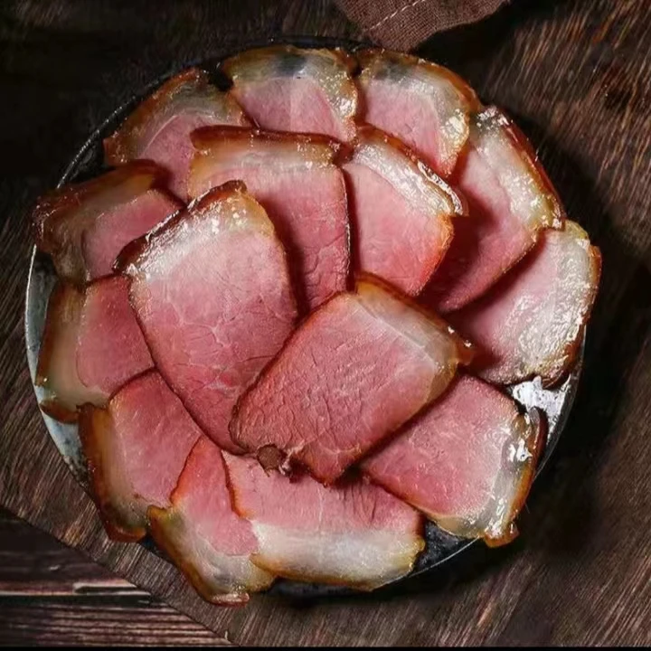 【腊圆尾肉】正宗巫溪农村柴火产品烟熏腊肉圆尾肉冷冻储存