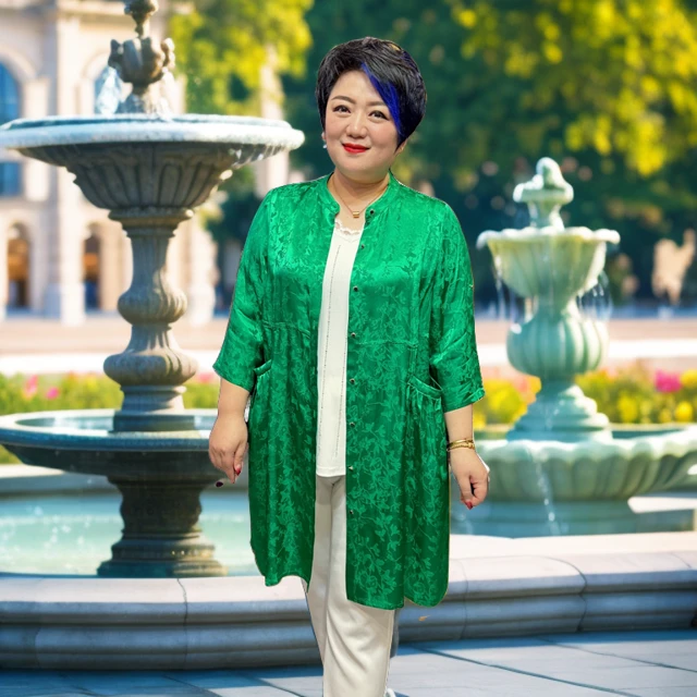 （衣长90）时尚外套80009-1