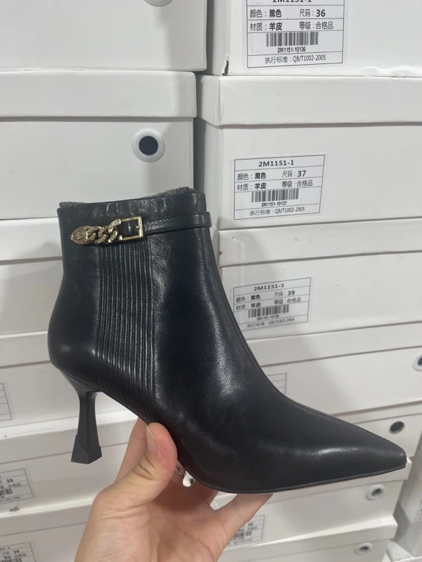 211511高品质秋季新款百搭气质舒适短靴