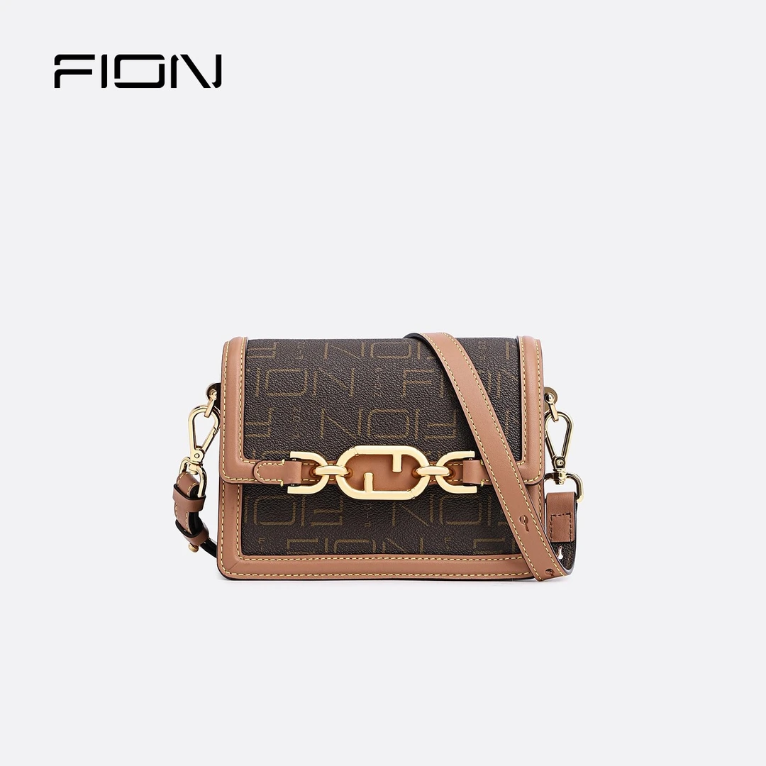 CQ菲安妮经典系列锁扣小方包小号单肩包女式斜挎包 FAAFIFS264