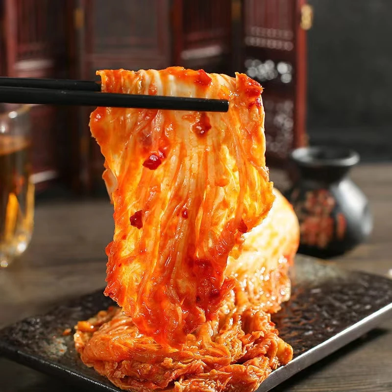 慧明园辣白菜咸菜韩国泡菜开袋即食下饭菜甜辣泡菜
