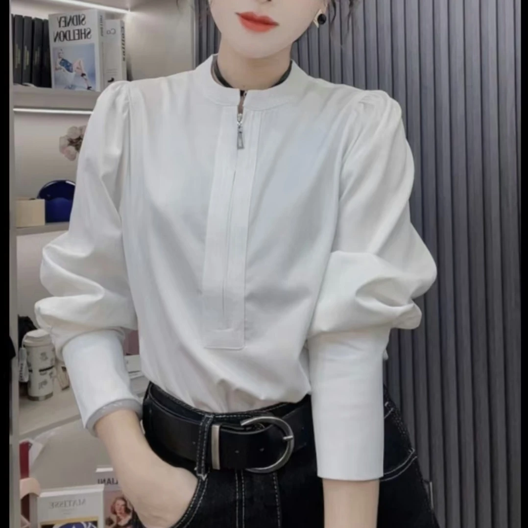 2025时尚欧美风韩版气质款高品质个性设计款衬衫