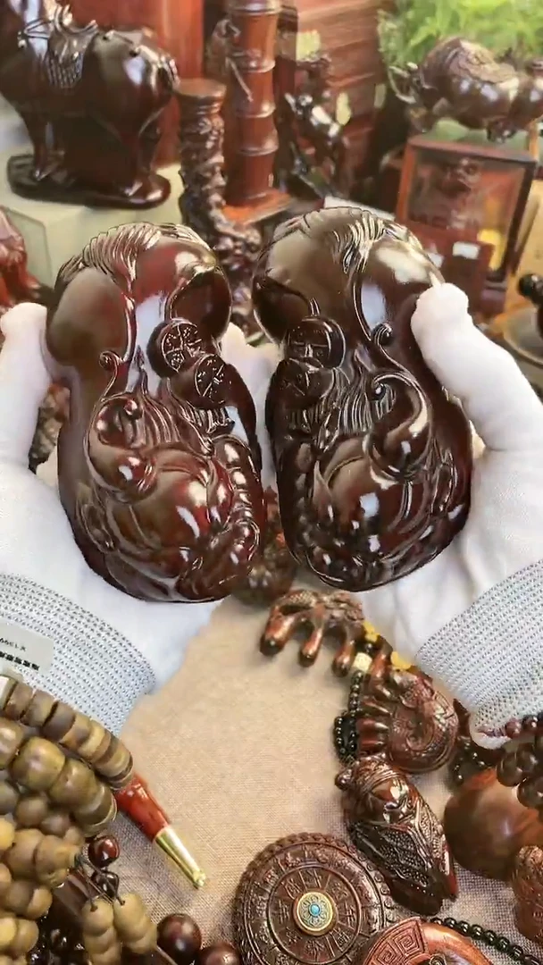 【闪购商品】木头黑檀貔貅