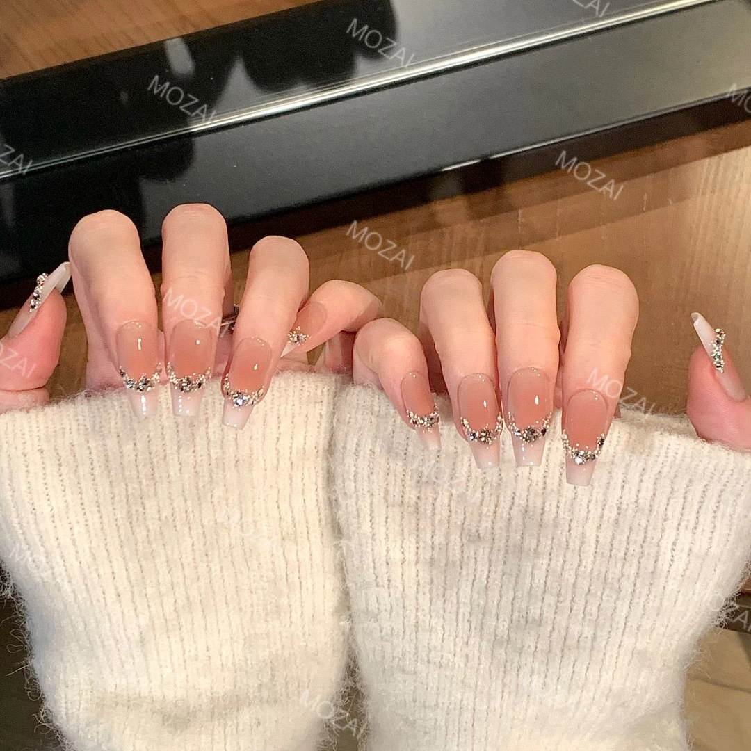 茉哉高定【施家全华/不负韶华】纯手工定制美甲拆卸穿戴甲A2730 Q