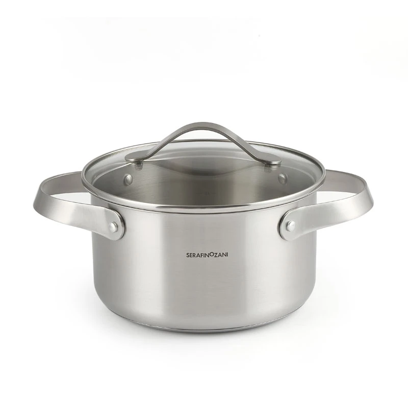 意大利尚尼维也纳18/10不锈钢食品级汤锅炖锅泡面锅
