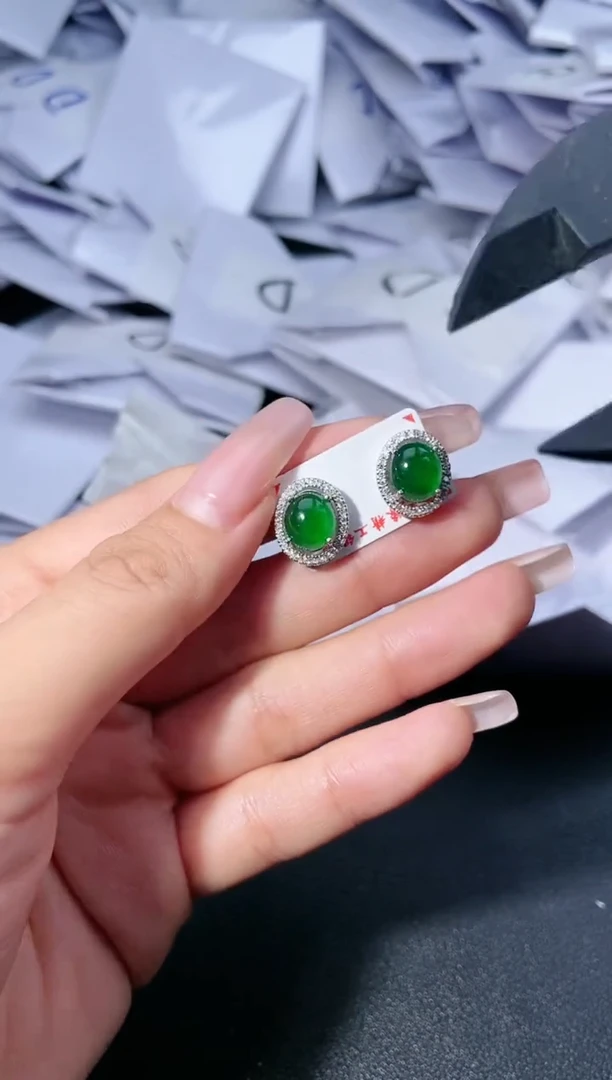 【闪购商品】翡翠吊坠(不含链)银S925镶嵌.