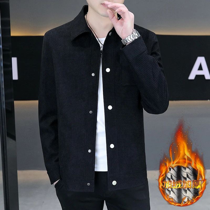 帅气季休闲男外套百搭潮流韩版薄款外套男款帅气正牌高档男士外套