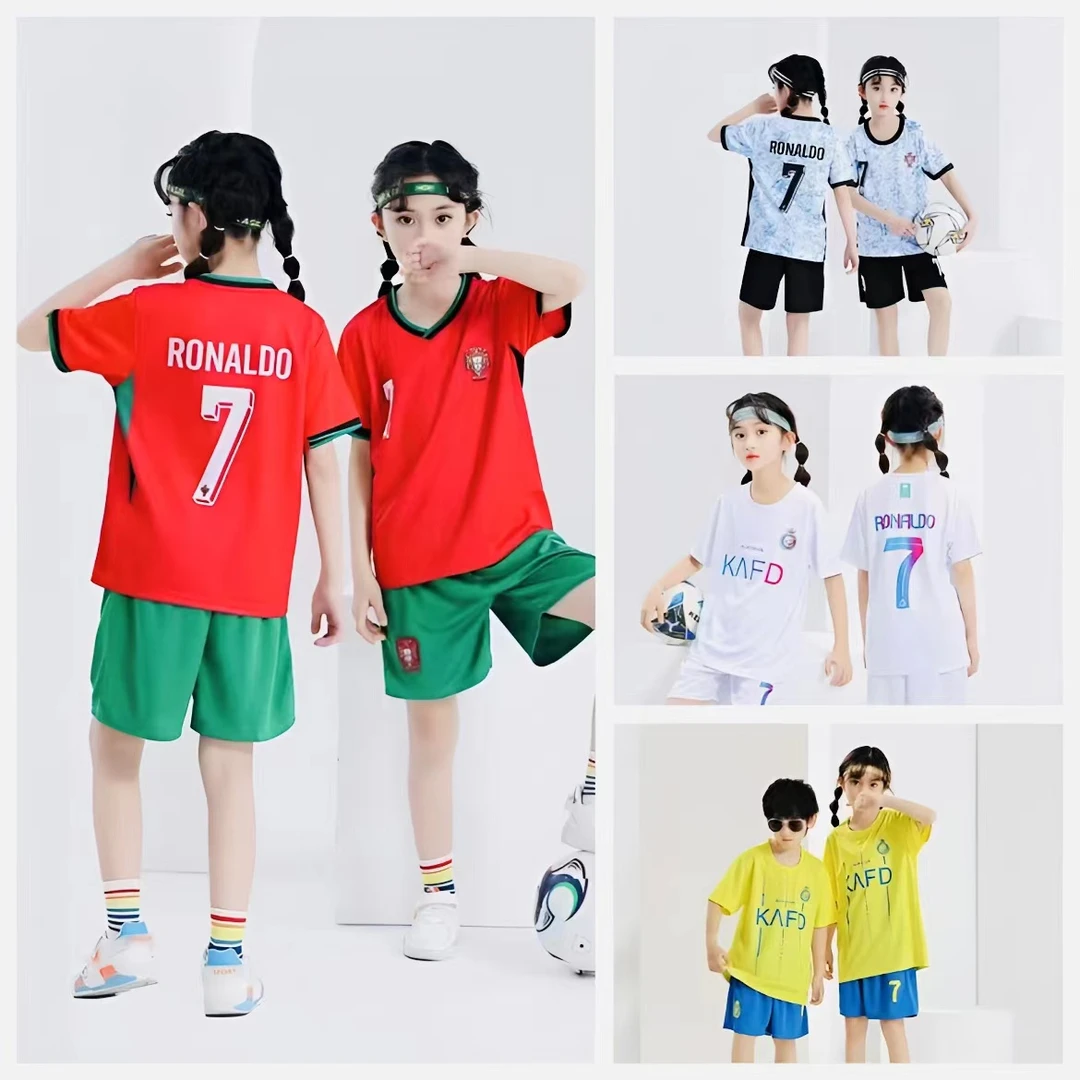 足球服套装儿童宝宝小孩童装球衣男女小学生足球训练班队服幼儿园